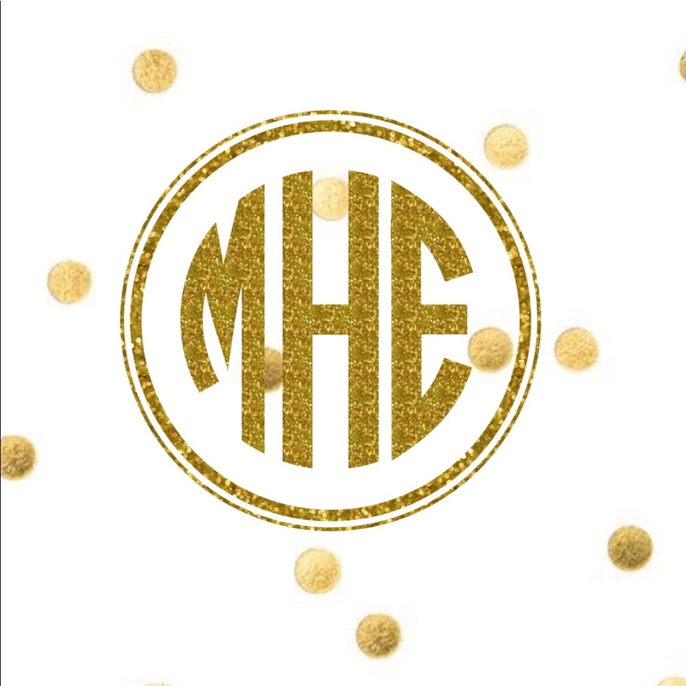🎀FREE🎀Monogram Background Custom🛍🛍 - Picture 7 of 8